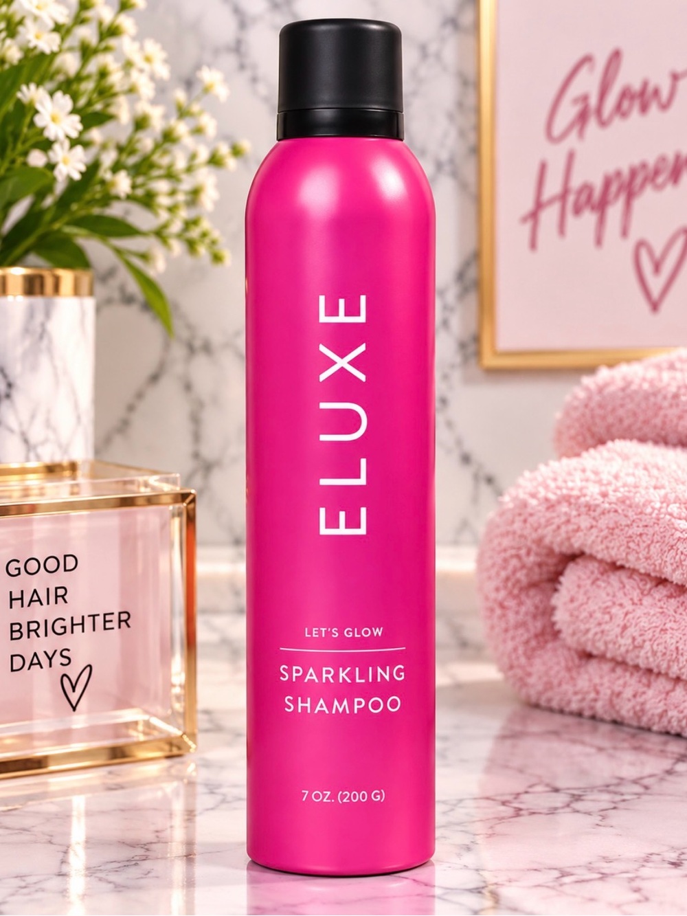 ELUXE Let’s Glow Sparkling Shampoo 7 oz / 200g
